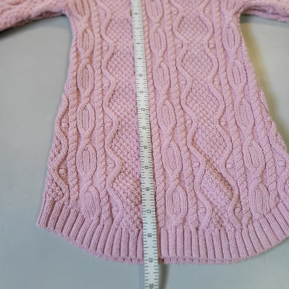 Tommy Bahama Girl's 4T Pink Sparkling Sweater Dress - Picture 8 of 9